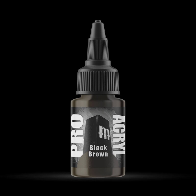 040-Pro Acryl Black Brown