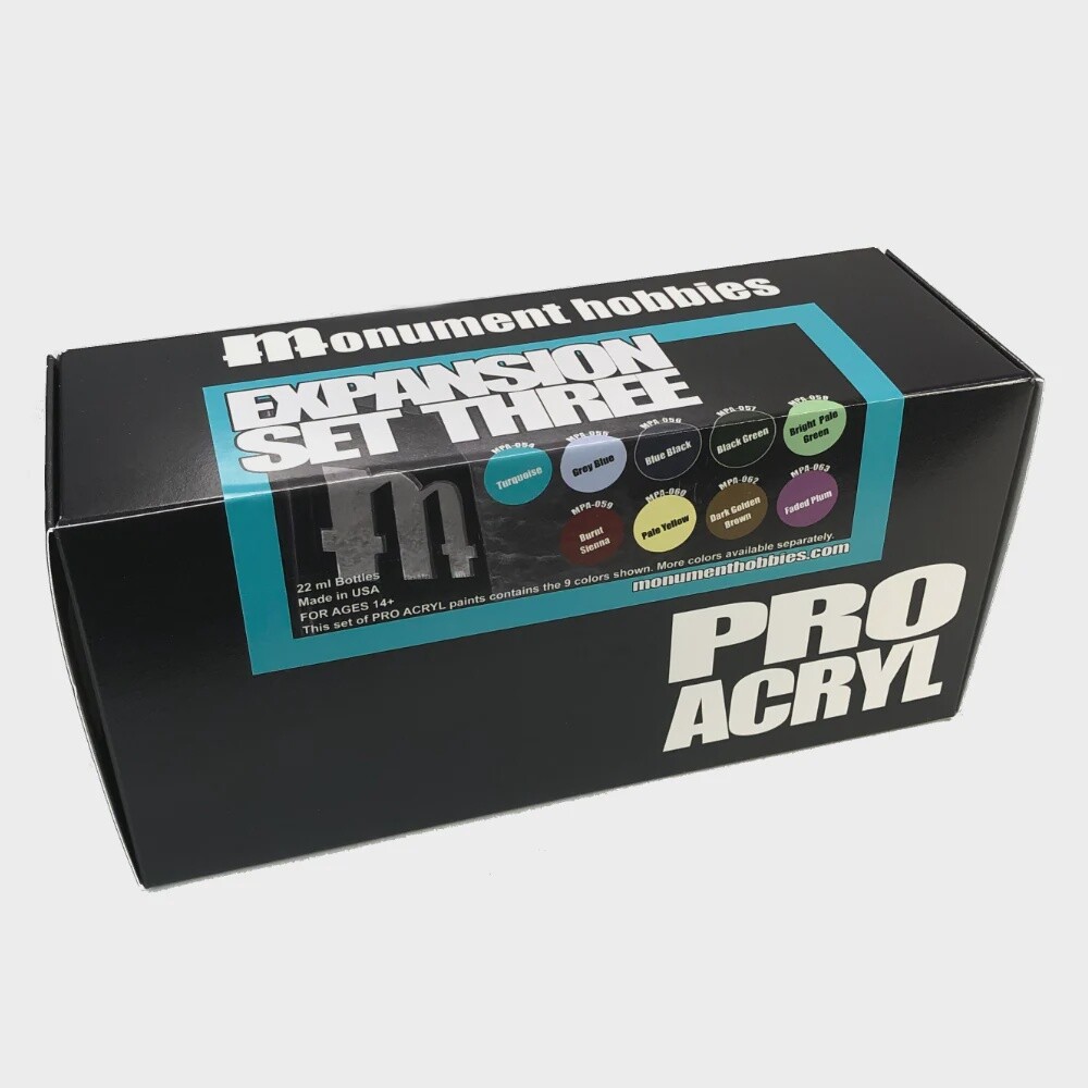 Pro Acryl Paint Expansion Set #3