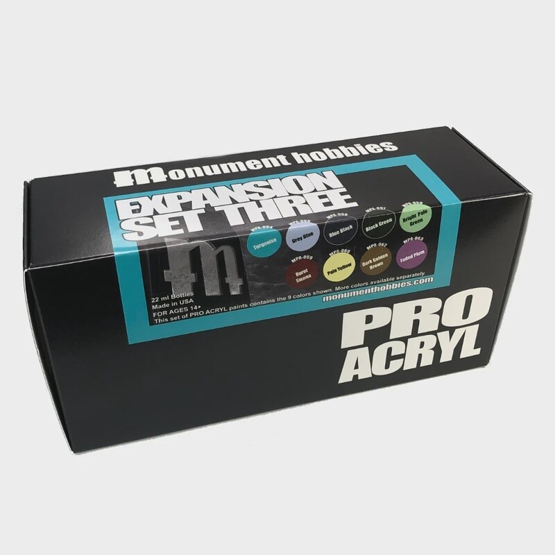 Pro Acryl Paint Expansion Set #3