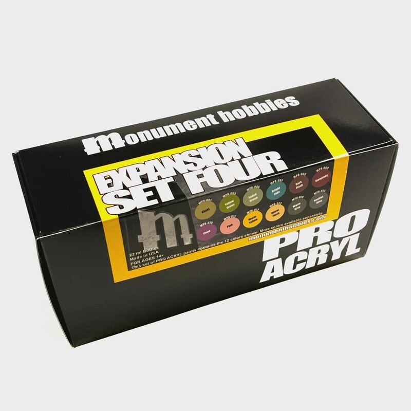 Pro Acryl Paint Expansion Set #4