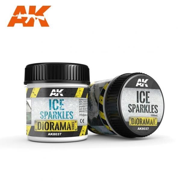 AK-Interactive: (Texture) ICE SPARKLES - 100ml
