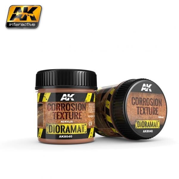 AK-Interactive: (Texture) CORROSION TEXTURE - 100ml (Acrylic)