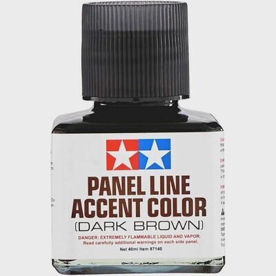 Panel Line Accent Color - DARK BROWN
