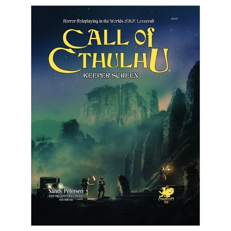 Call of Cthulhu 7E: Keeper Screen Pack