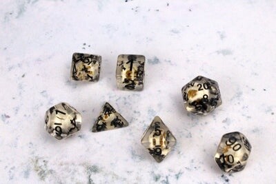 BONES AND BATS POLYHEDRAL DICE