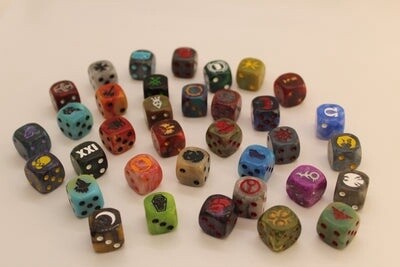 SMORGASBORD OF 16MM DICE