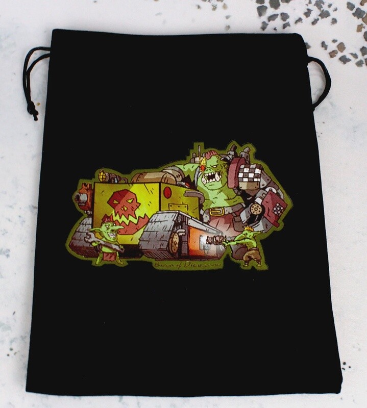 Baron of Dice: PREMIUM BLACK DICE BAGS