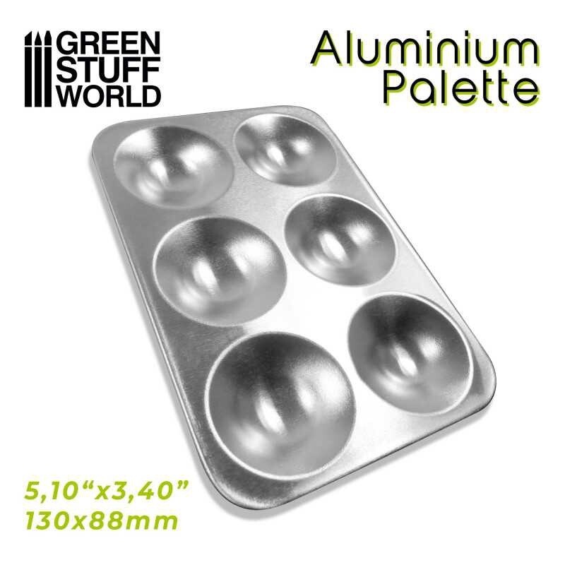 Aluminum Palette 6 Wells