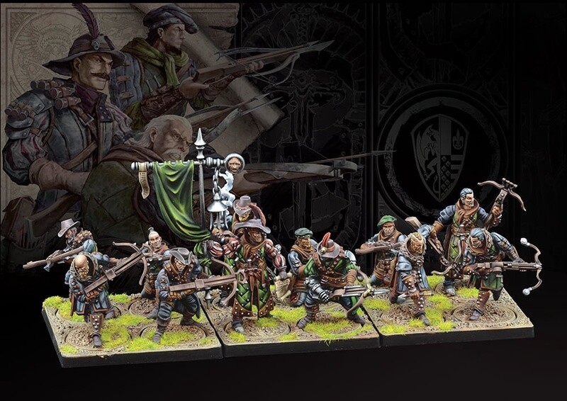 HUNDRED KINGDOMS: Hunter Cadre (Dual Kit Longbowmen)