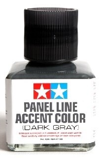 Dark Gray Panel Line Accent Color (40ml Bottle)