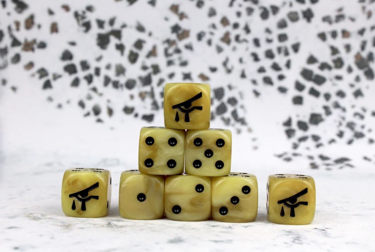 EYE OF PSYCHICS 16MM DICE