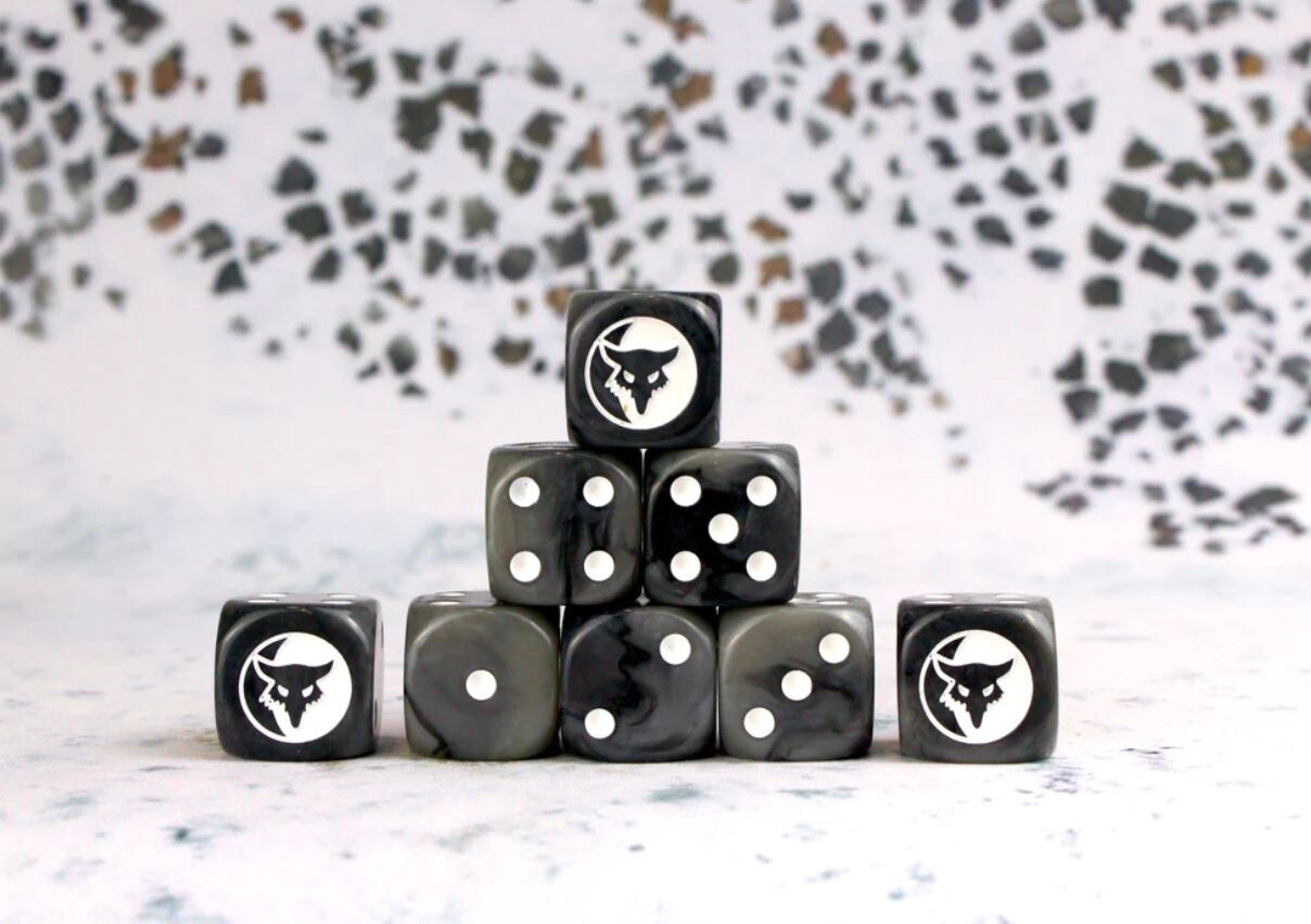 HOWLING WOLF 16MM DICE