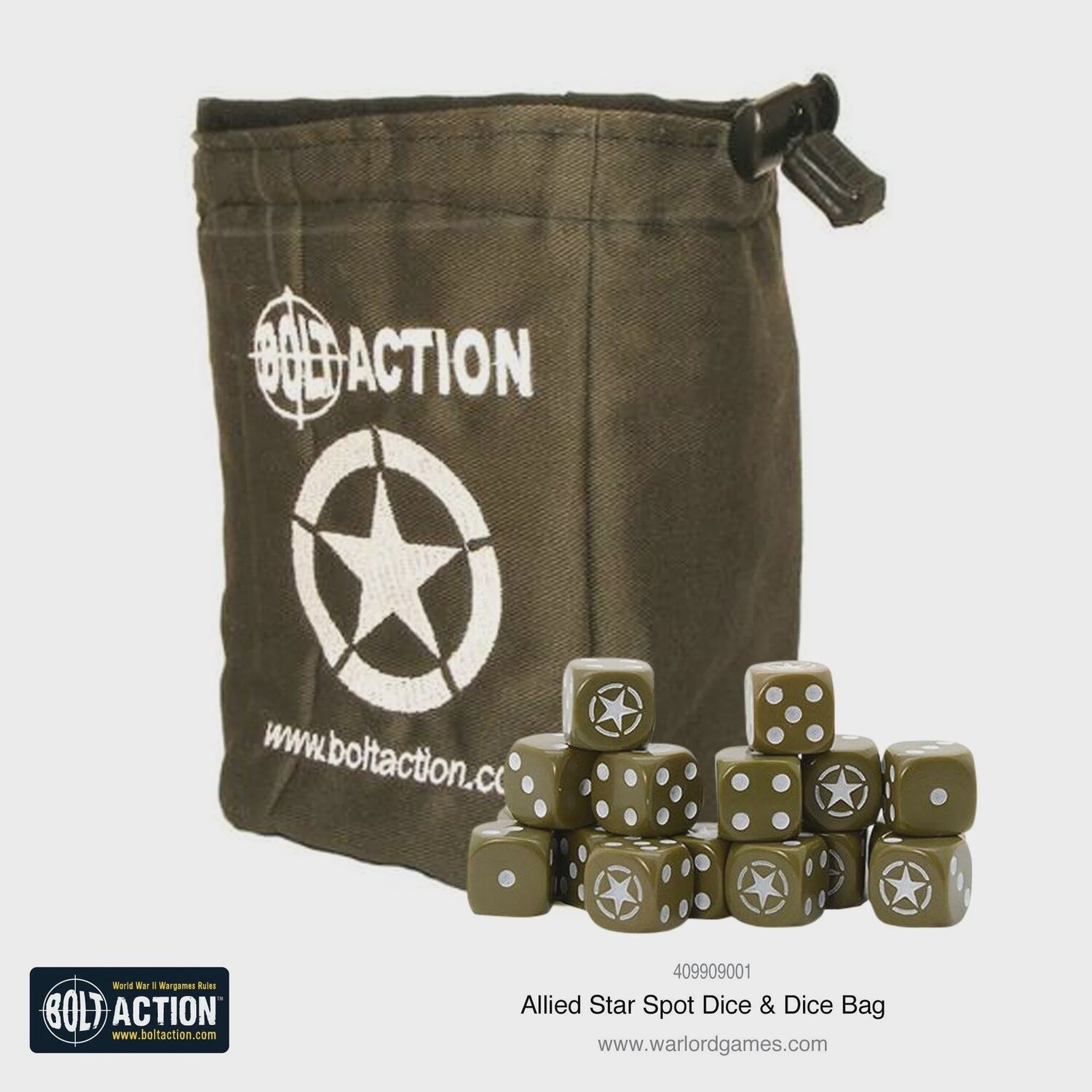 Bolt Action/Konflikt 47 Allied Star Dice Bag
