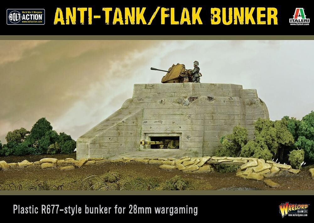 BOLT ACTION Anti-Tank / Flak Bunker