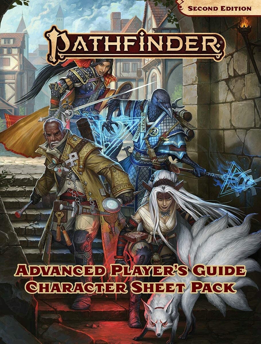 PATHFINDER 2E: Advanced Player's Guide Character Sheet Pack (Accessory)