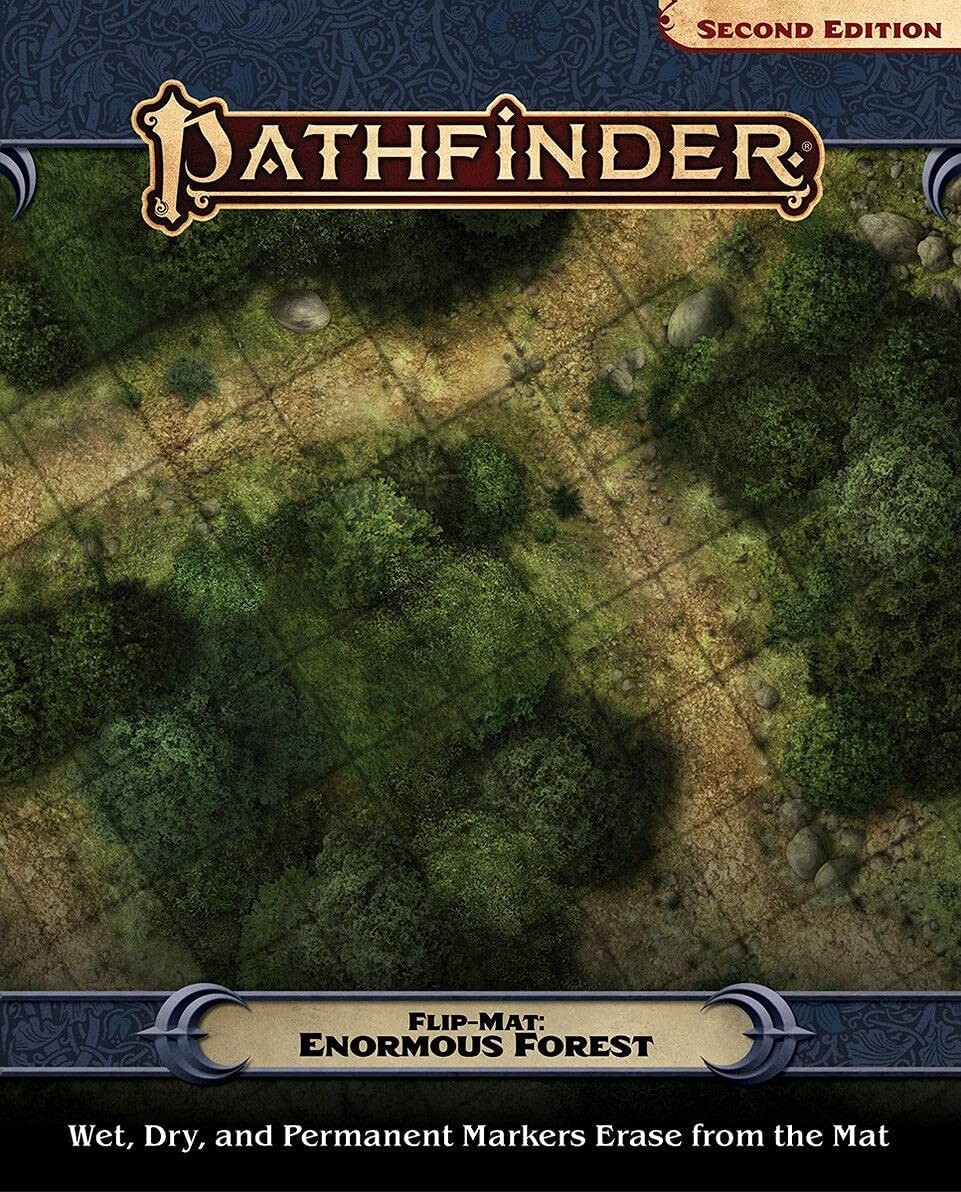 PATHFINDER 2nd Edition: Flip-Mat: Enormous Forest