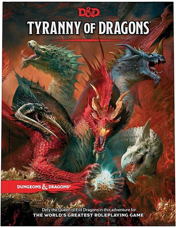 D&amp;D 5E Tyranny of Dragons