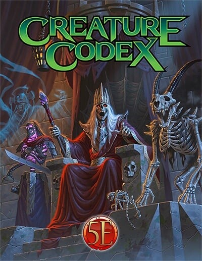 D&D 5E: Creature Codex PE