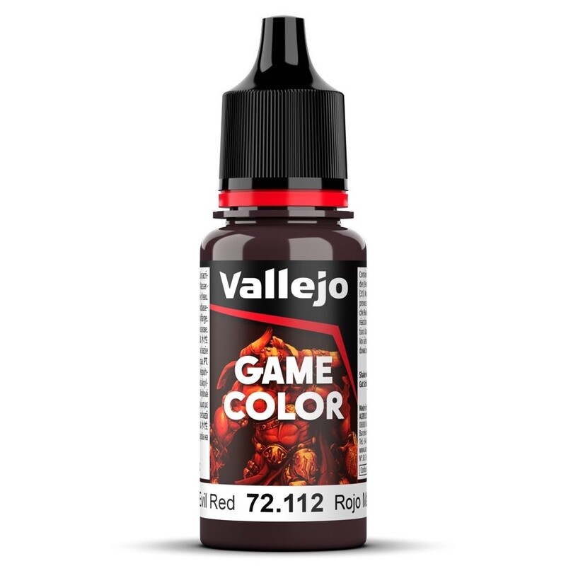Evil Red Game Color