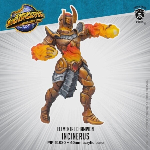 Elemental Champions Monster - Incinerus
