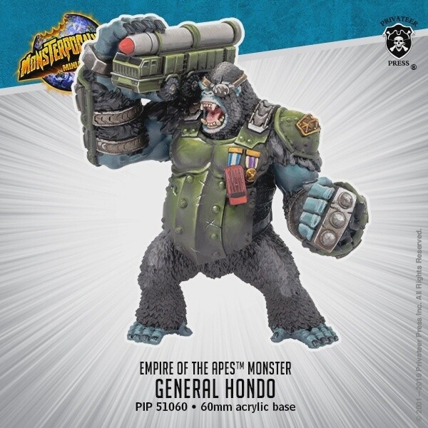 Empire of the Apes Monster - General Hondo
