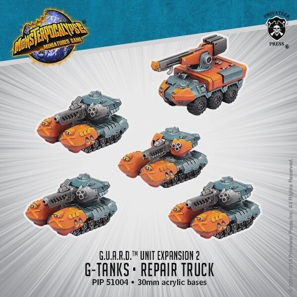 G.U.A.R.D. Unit - G-Tanks & Repair Truck