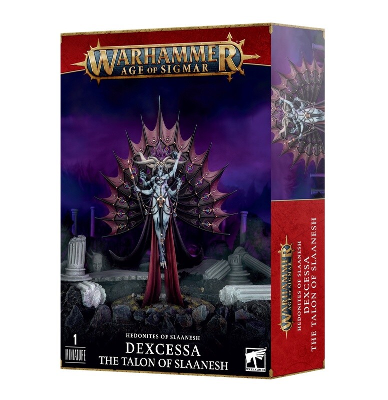 HEDONITES OF SLAANESH Dexcessa Talon of Slaanesh / Synessa Voice of Slaanesh