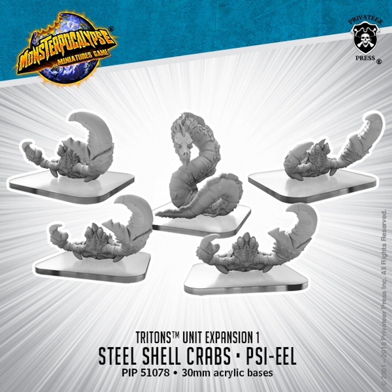 Tritons Unit - Steel Shell Crabs & Psi-Eel