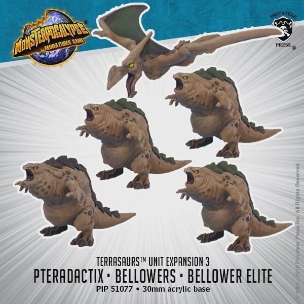Terrasaurs Unit - Bellowers & Pteradactix