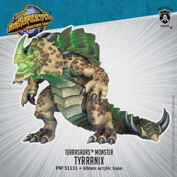 Terrasaurs Monster - Tyrranix