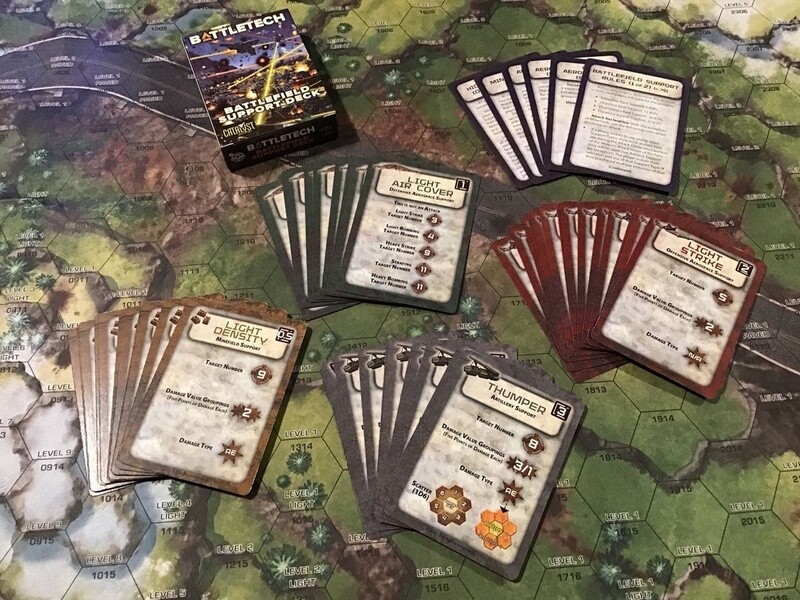 BATTLETECH: Battlefield Support Deck