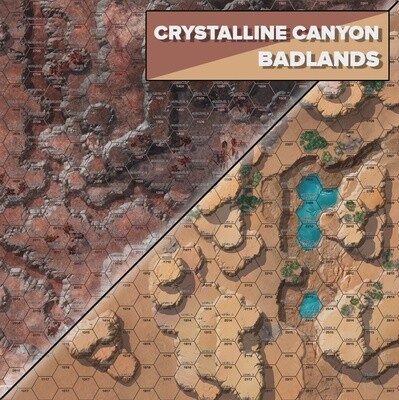 BM - Alien Worlds: Crystalline Canyon/Badlands