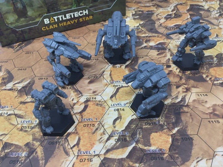 BATTLETECH: Clan Heavy Battle Star