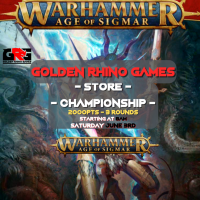 Warhammer Age of Sigmar Store Championship 2023