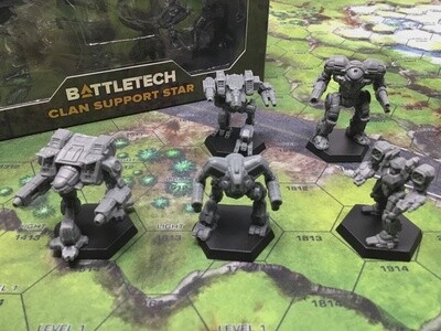 BATTLETECH: Miniature Force Pack - Clan Support Star
