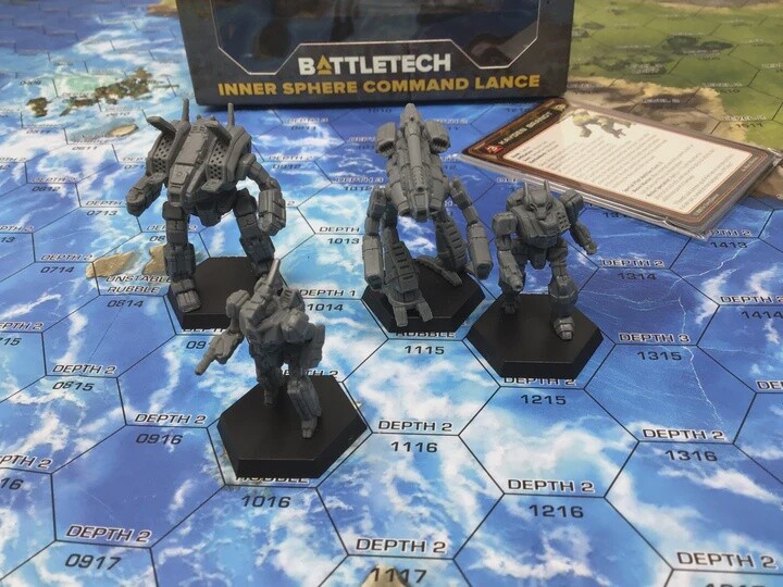 BATTLETECH: Miniature Force Pack- Inner Sphere Command Lance