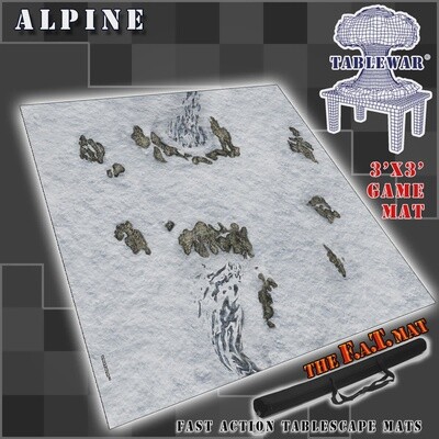 3x3 'Alpine' F.A.T. Mat Gaming Mat