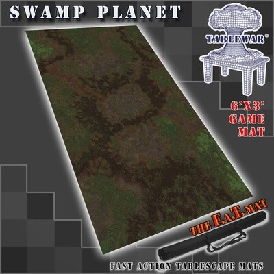 6x3 "Swamp Planet" F.A.T. Mat Gaming Mat