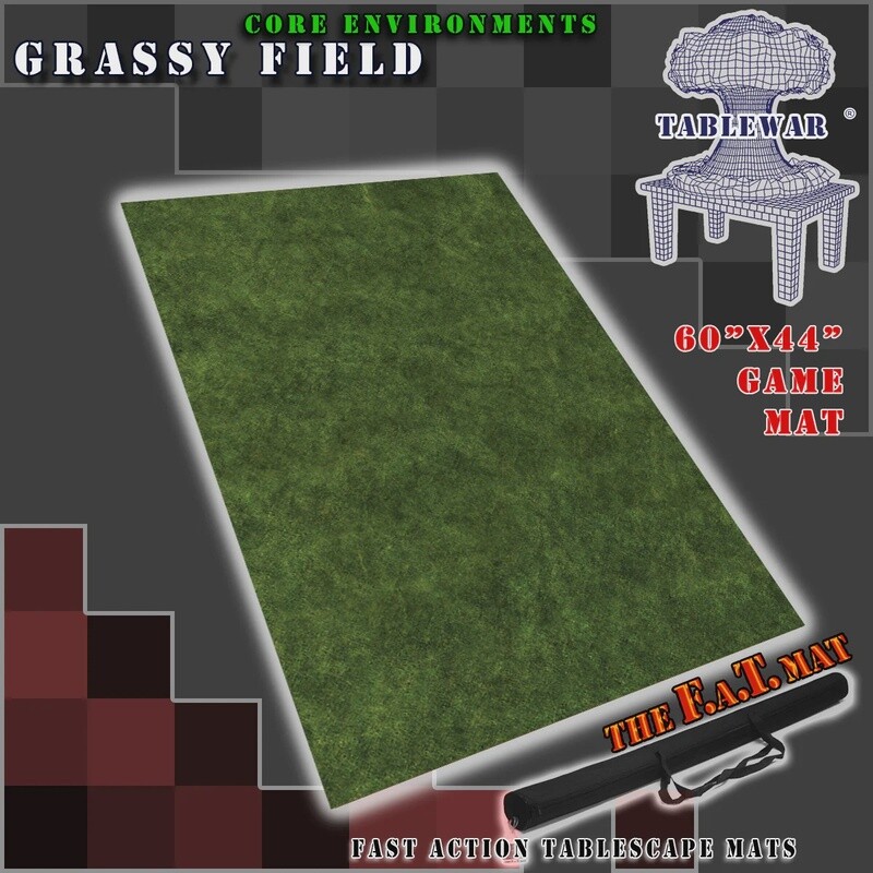 60x44&quot; &#39;Grassy Field&#39; F.A.T. Mat