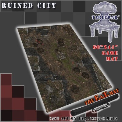 60x44” Ruined City F.A.T. Mat