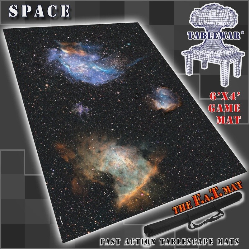 6x4 &#39;Space&#39; F.A.T. Mat Gaming Mat
