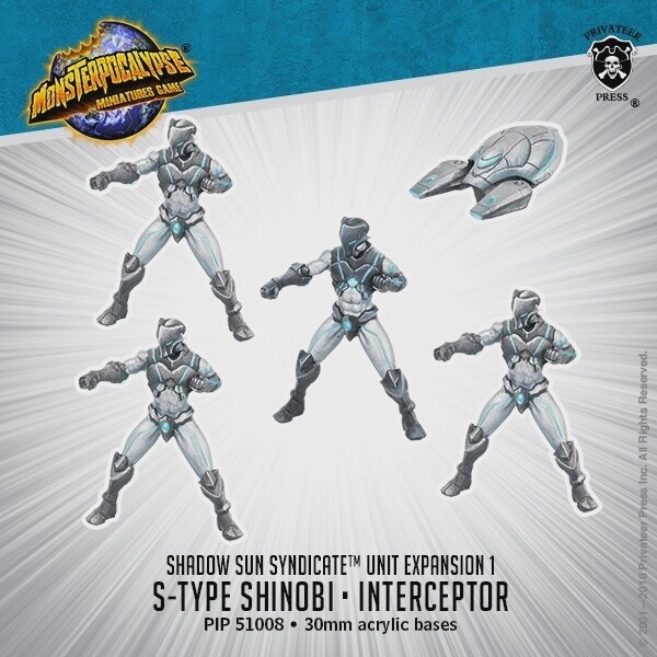 Shadow Sun Syndicate Unit - S-Type Shinobi & Interceptor