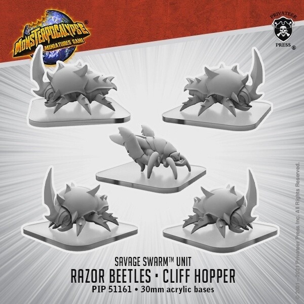 Savage Swarm Unit - Razor Beetles & Cliff Hopper