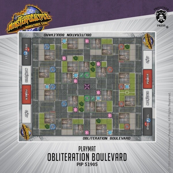 Obliteration Boulevard Playmat