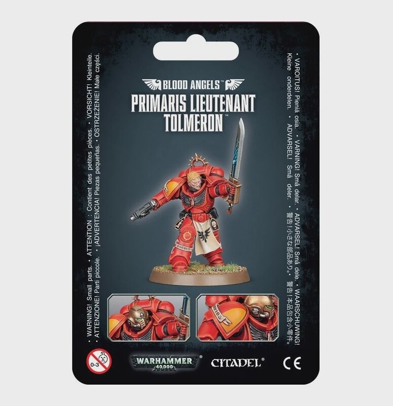 BLOOD ANGELS* Primaris Lieutenant Tolmeron