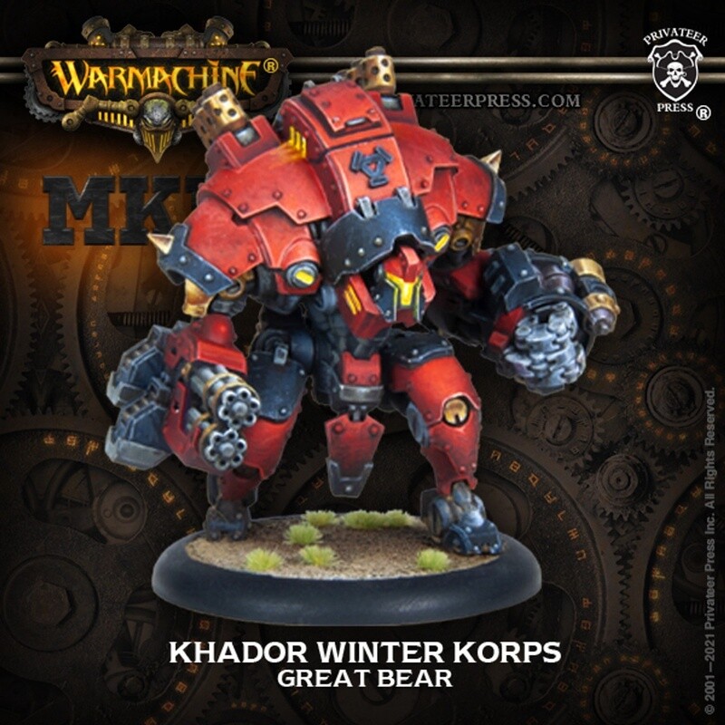 Khador Winter Korps : Great Bear Heavy Warjack