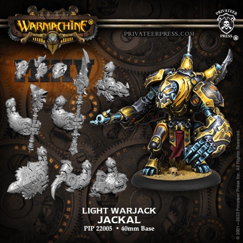 Orgoth Sea Raiders - Jackal Light Warjack