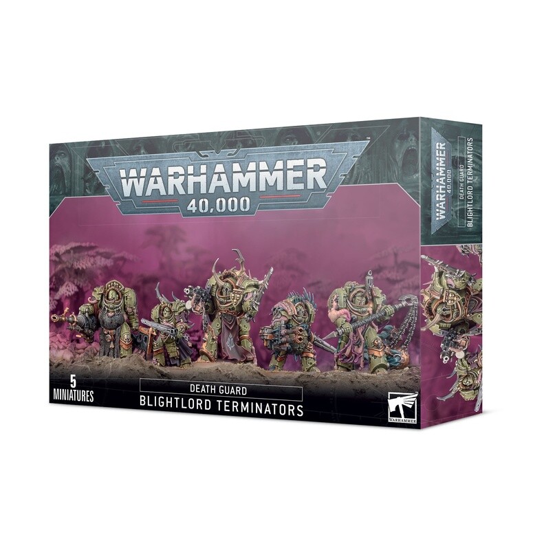 DEATH GUARD Blightlord Terminators