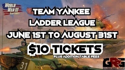 Team Yankee Ladder League June - August