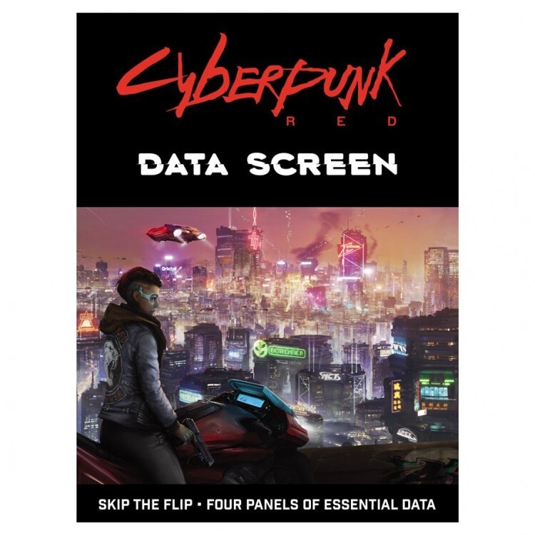 Cyberpunk Red: Data Screen